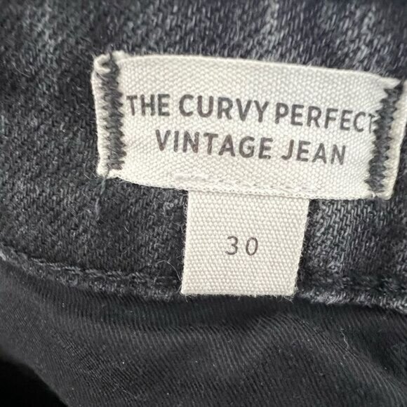 Madewell Lunar Wash The Curvy Perfect Vintage Jeans Size 30 - Picture 10 of 12